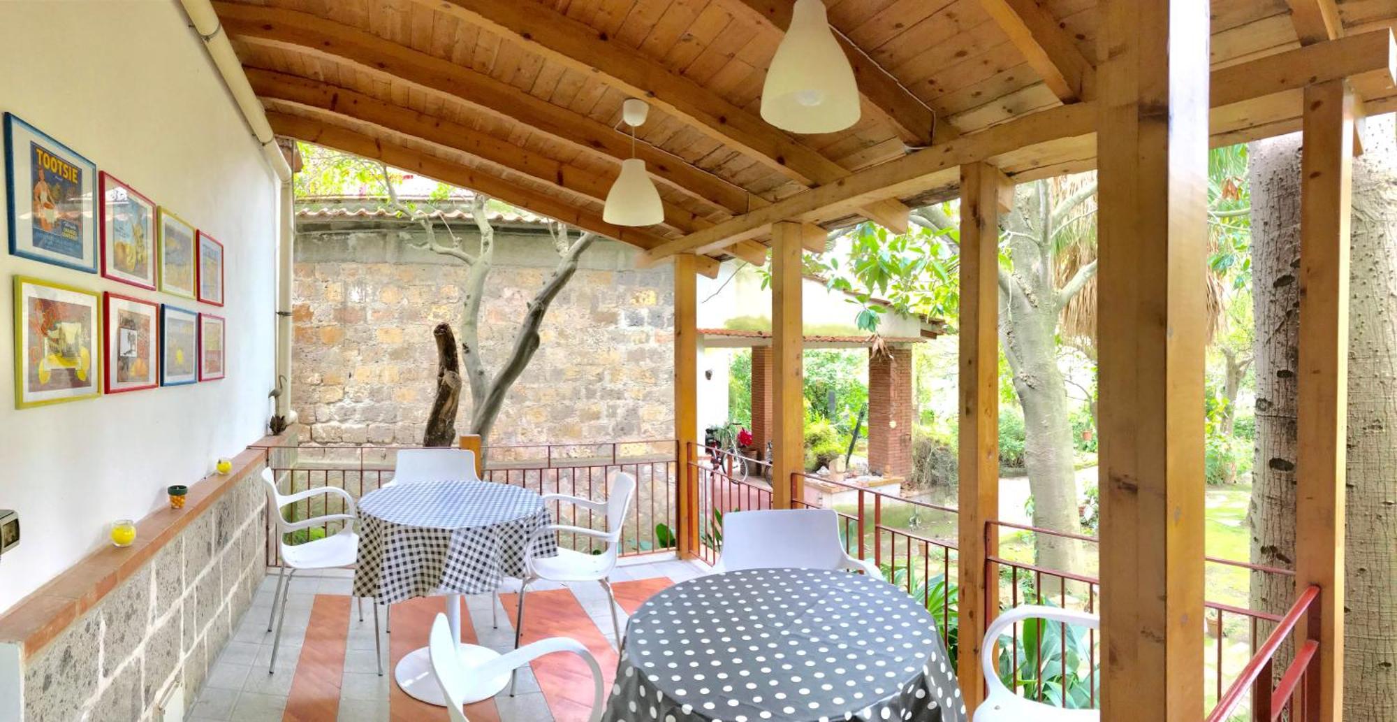 La Gallina Felice B&B เมตา ภายนอก รูปภาพ